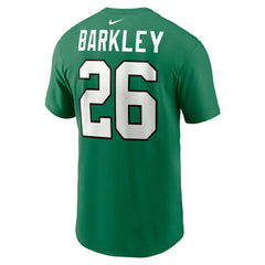 NFL Philadelphia Eagles Saquon Barkley  Player Name & Number T-Shirt