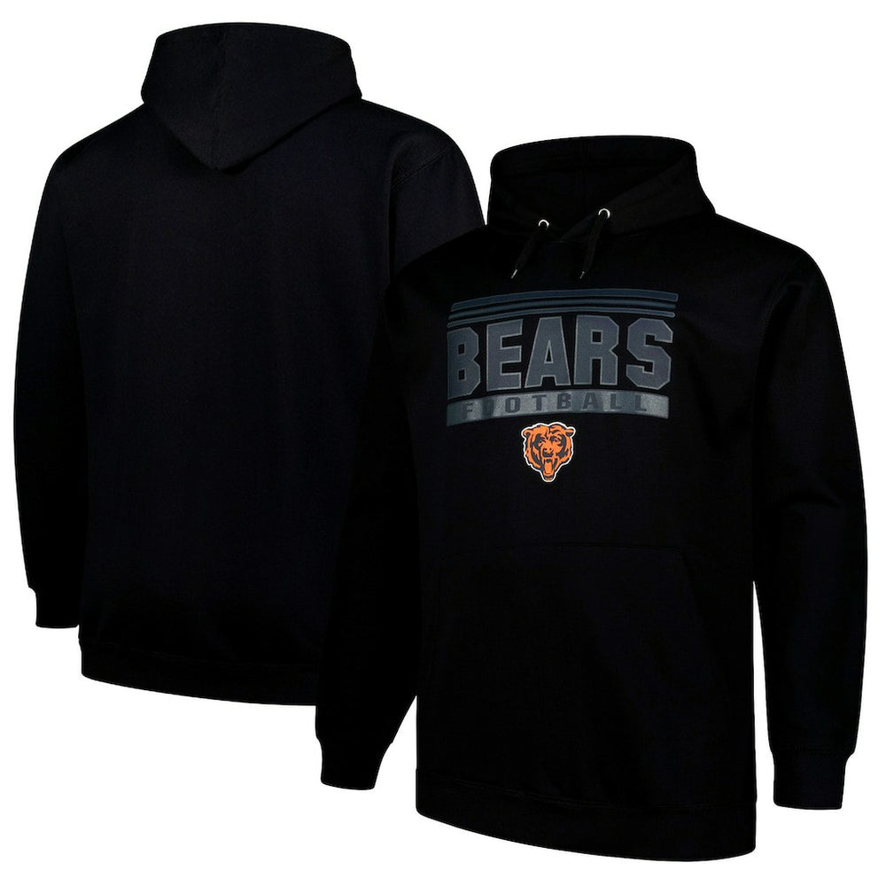 NFL Chicago Bears Big & Tall Pop Pullover Hoodie