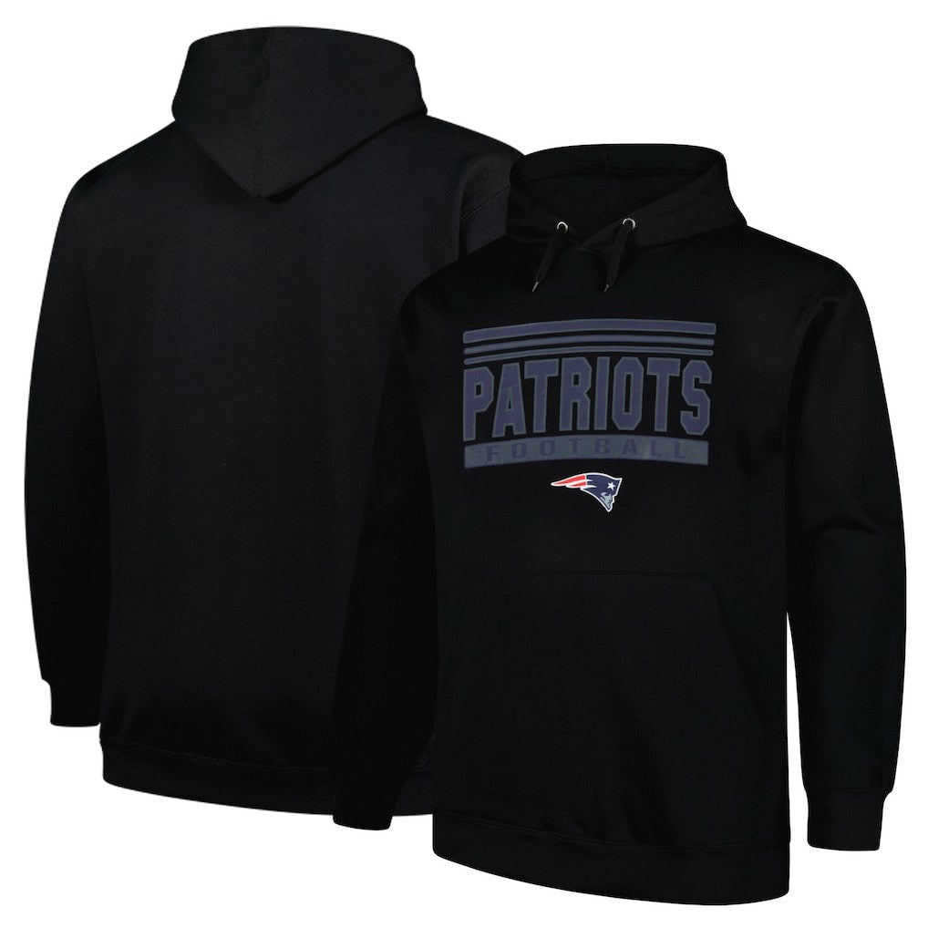 NFL New England Patriots Big & Tall Pop Pullover Hoodie