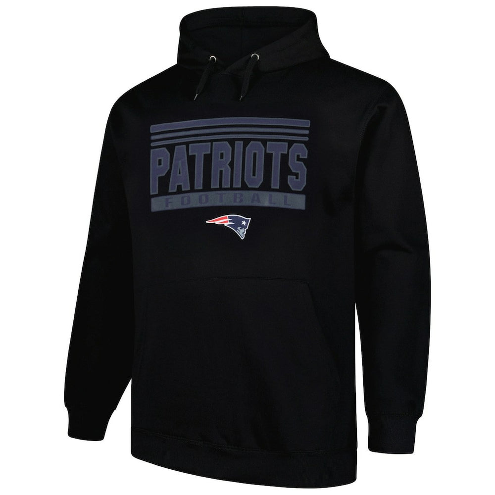 NFL New England Patriots Big & Tall Pop Pullover Hoodie