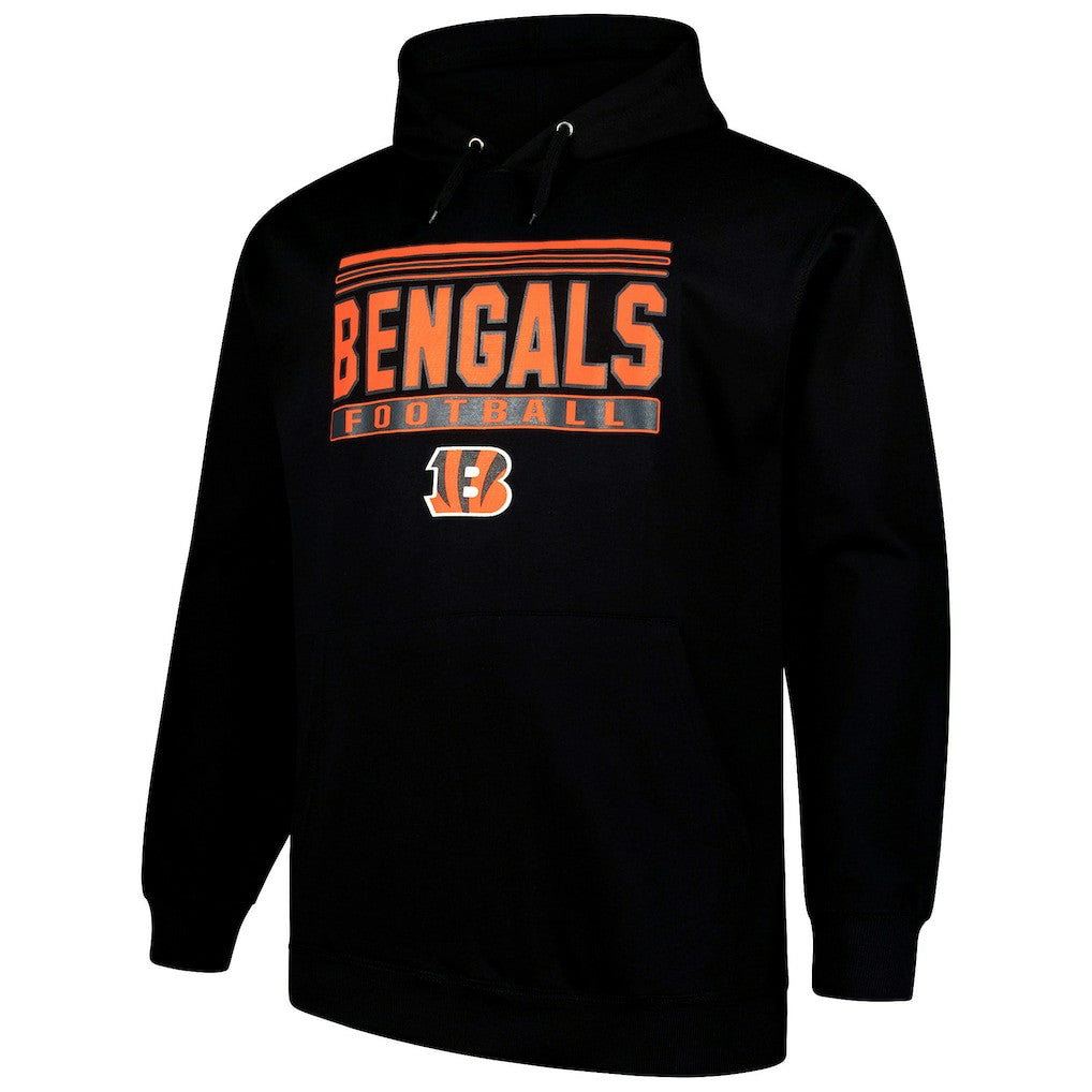 NFL Cincinnati Bengals Big & Tall Pop Pullover Hoodie