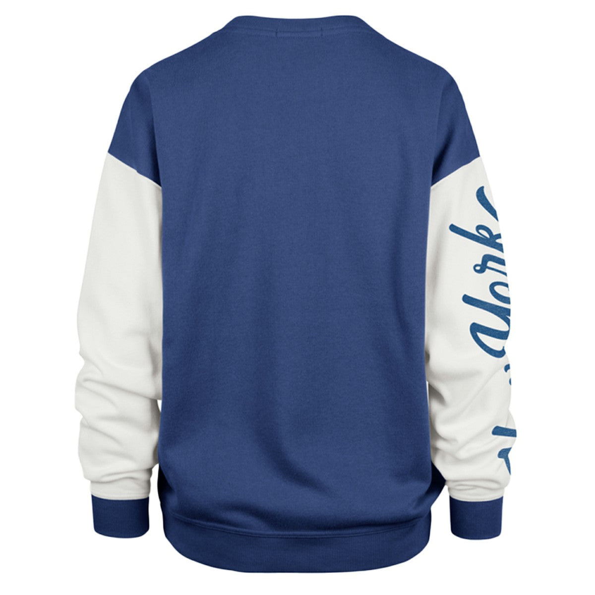 New York Knicks '47 Women's Plus Size Oversized Rise Andie Pullover Sweatshirt - Blue | 47 brand sale