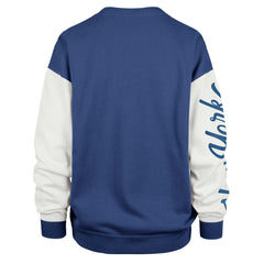 New York Knicks '47 Women's Plus Size Oversized Rise Andie Pullover Sweatshirt - Blue | 47 brand sale
