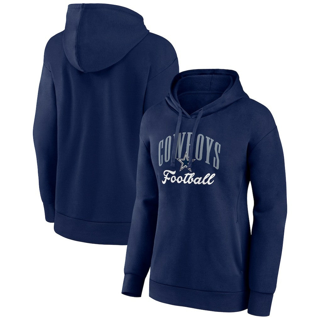 NFL Dallas Cowboys Women's Victory Script Pullover Hoodie