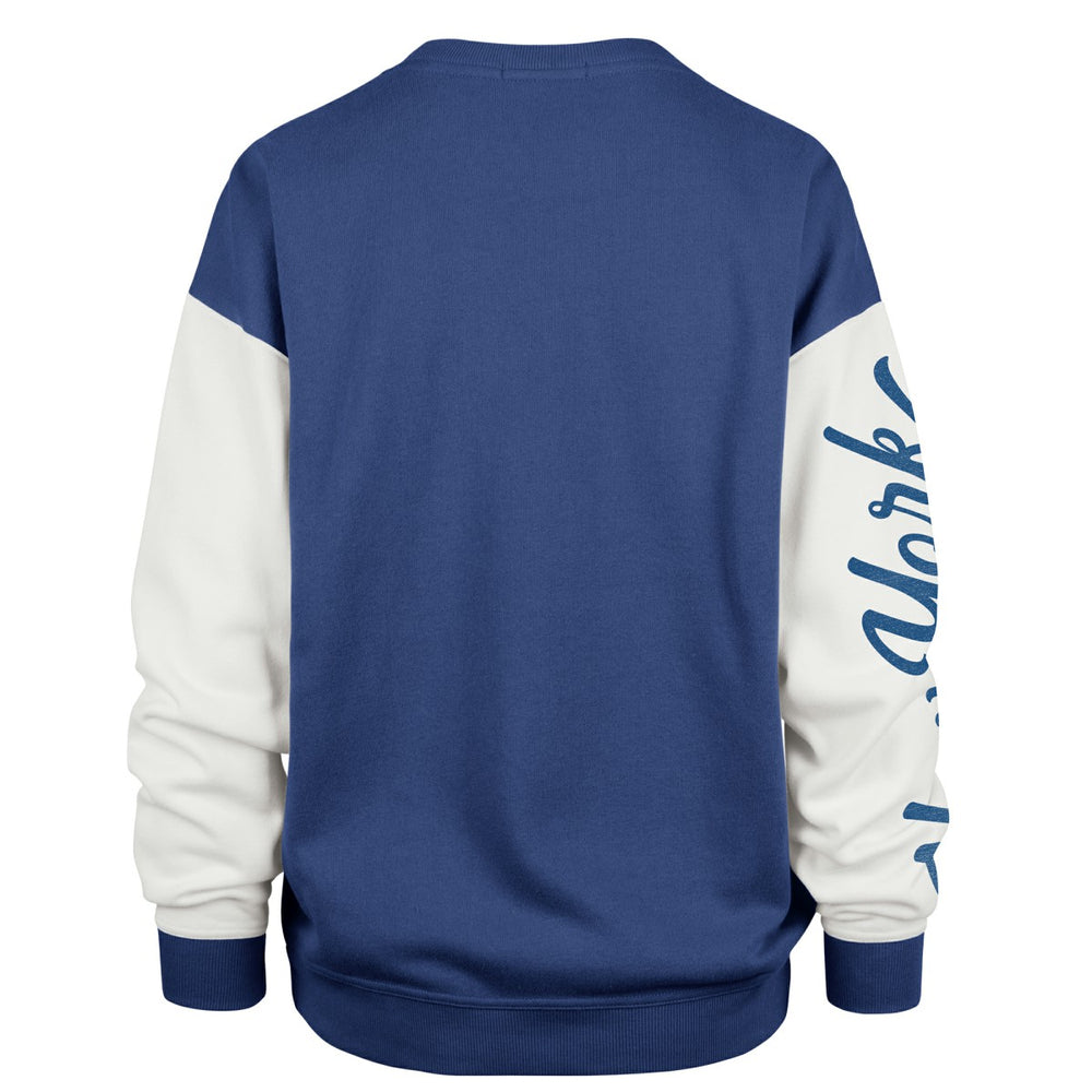New York Knicks '47 Women's Rise Andie Oversized Pullover Sweatshirt - Blue | 47 brand for sale