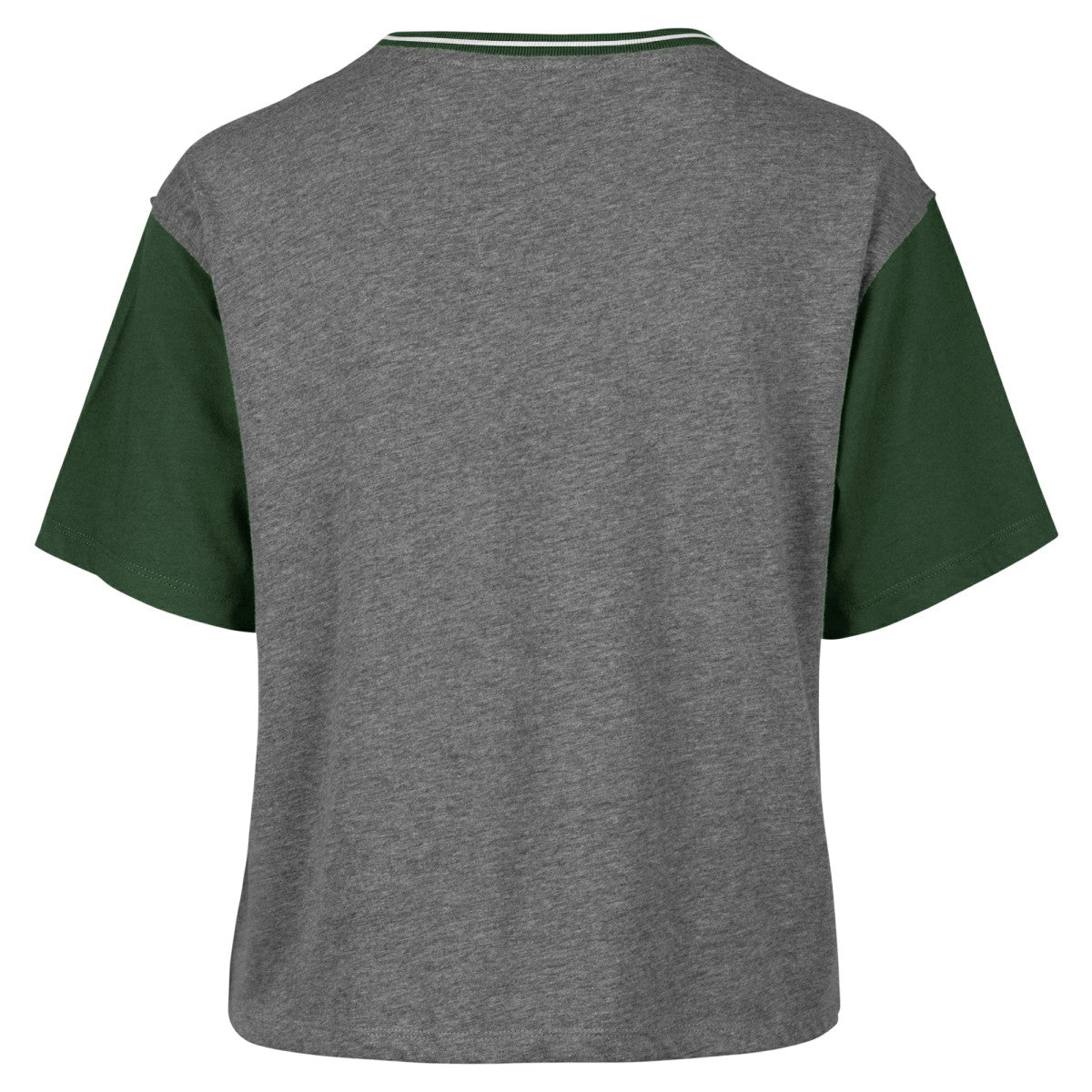 Milwaukee Bucks '47 Women's Rise Clubhouse Ziggy Color Block T-Shirt - Gray | 47 brand outlet
