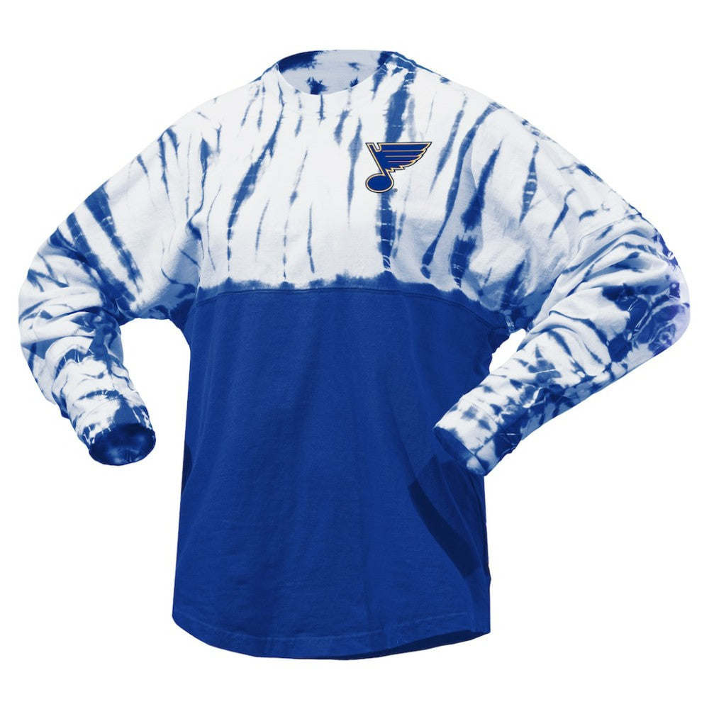 St. Louis Blues Spirit Jersey Unisex Crystal Half Dye Long Sleeve T-Shirt