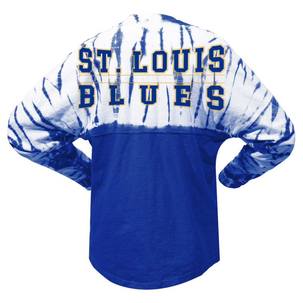 St. Louis Blues Spirit Jersey Unisex Crystal Half Dye Long Sleeve T-Shirt