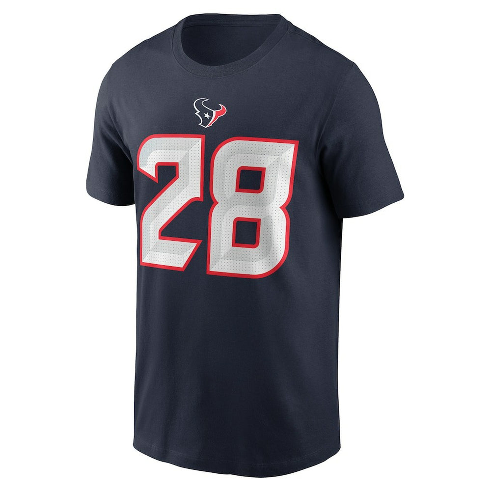 NFL Houston Texans Joe Mixon  Player Name & Number T-Shirt