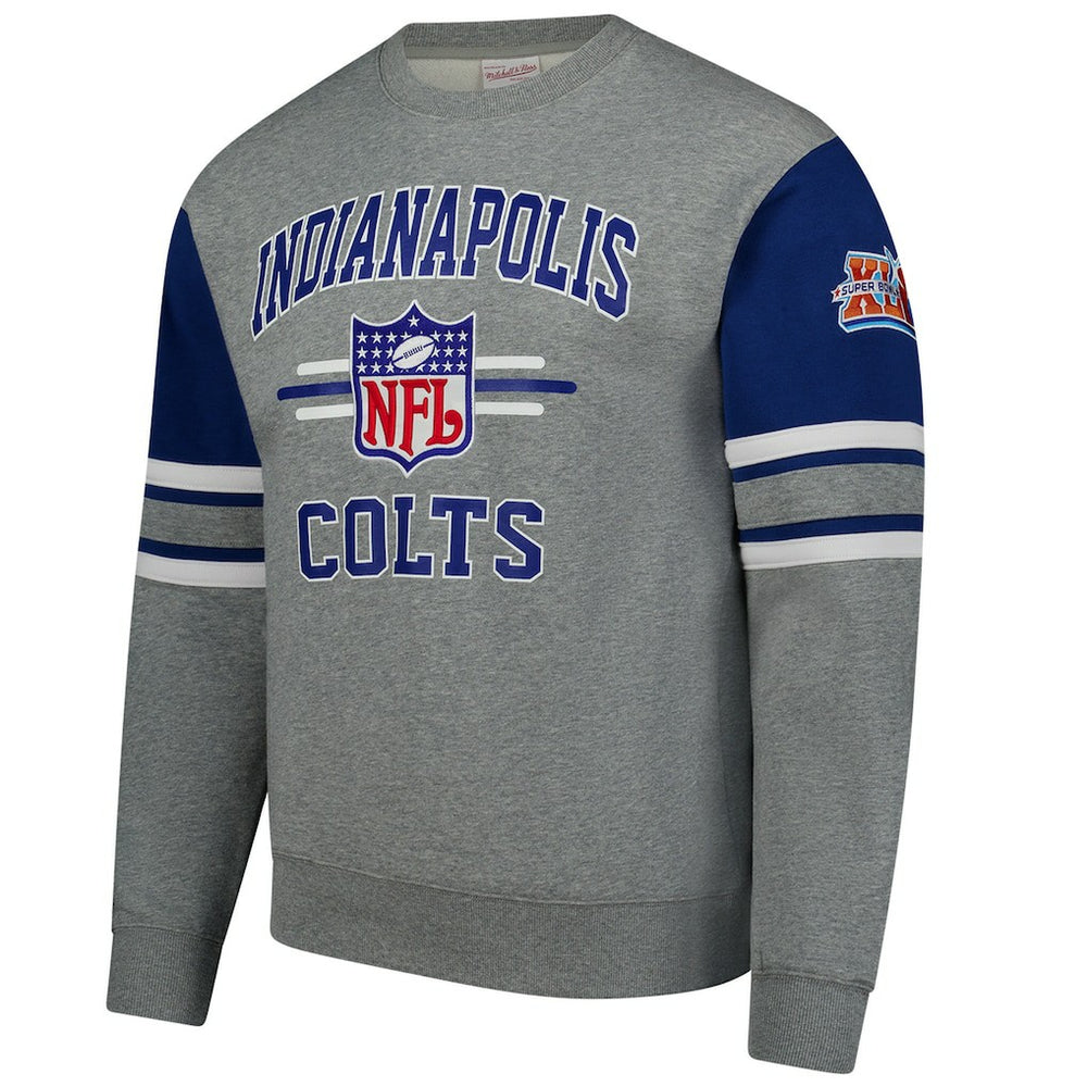 NFL Indianapolis Colts All Over 4.0 Vintage Logo Pullover Sweatshirt
