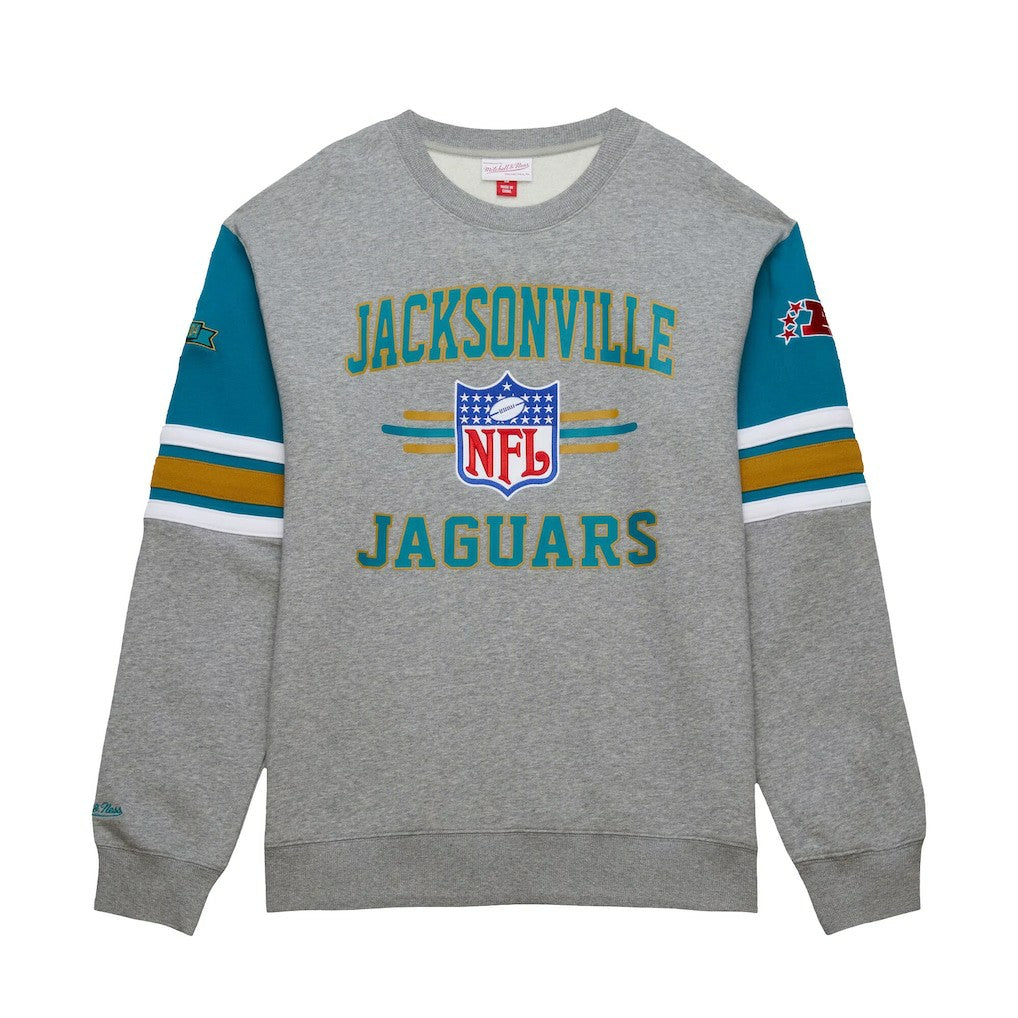 NFL Jacksonville Jaguars All Over 4.0 Vintage Logo Pullover Sweatshirt