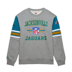NFL Jacksonville Jaguars All Over 4.0 Vintage Logo Pullover Sweatshirt