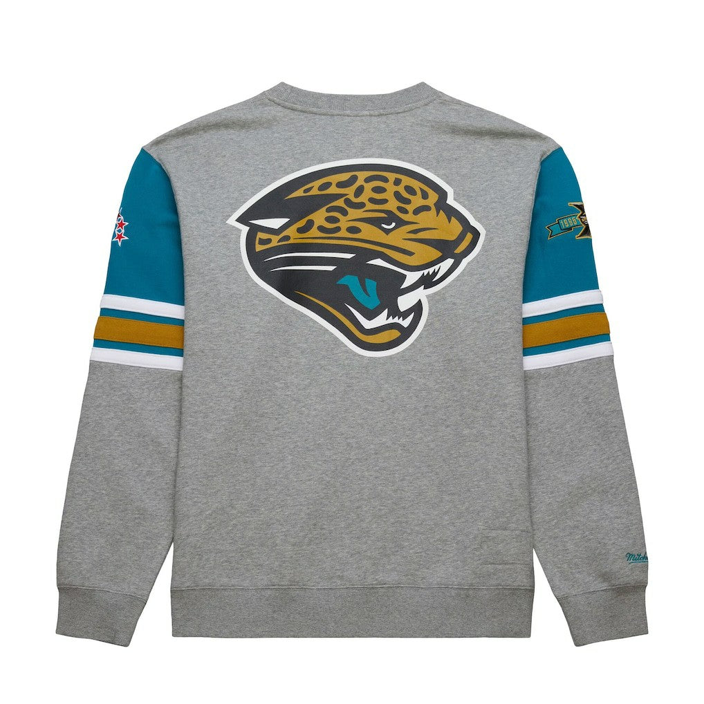 NFL Jacksonville Jaguars All Over 4.0 Vintage Logo Pullover Sweatshirt