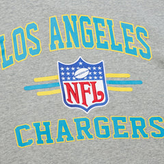 NFL Los Angeles Chargers All Over 4.0 Vintage Logo Pullover Sweatshirt