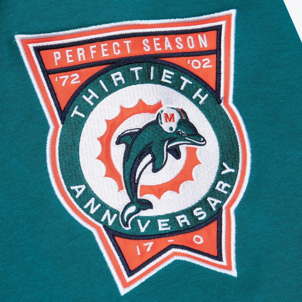 NFL Miami Dolphins All Over 4.0 Vintage Logo Pullover Sweatshirt