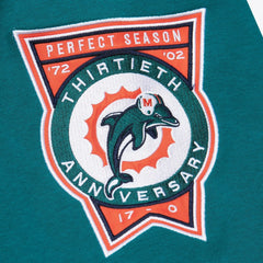 NFL Miami Dolphins All Over 4.0 Vintage Logo Pullover Sweatshirt
