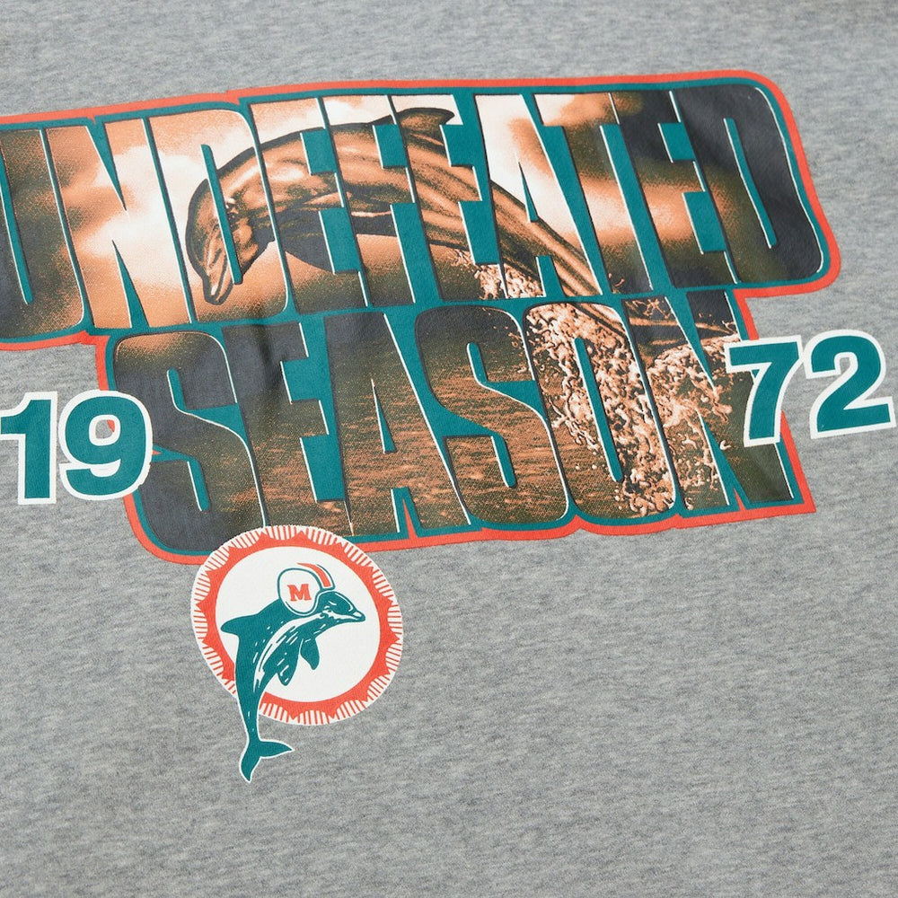 NFL Miami Dolphins All Over 4.0 Vintage Logo Pullover Sweatshirt