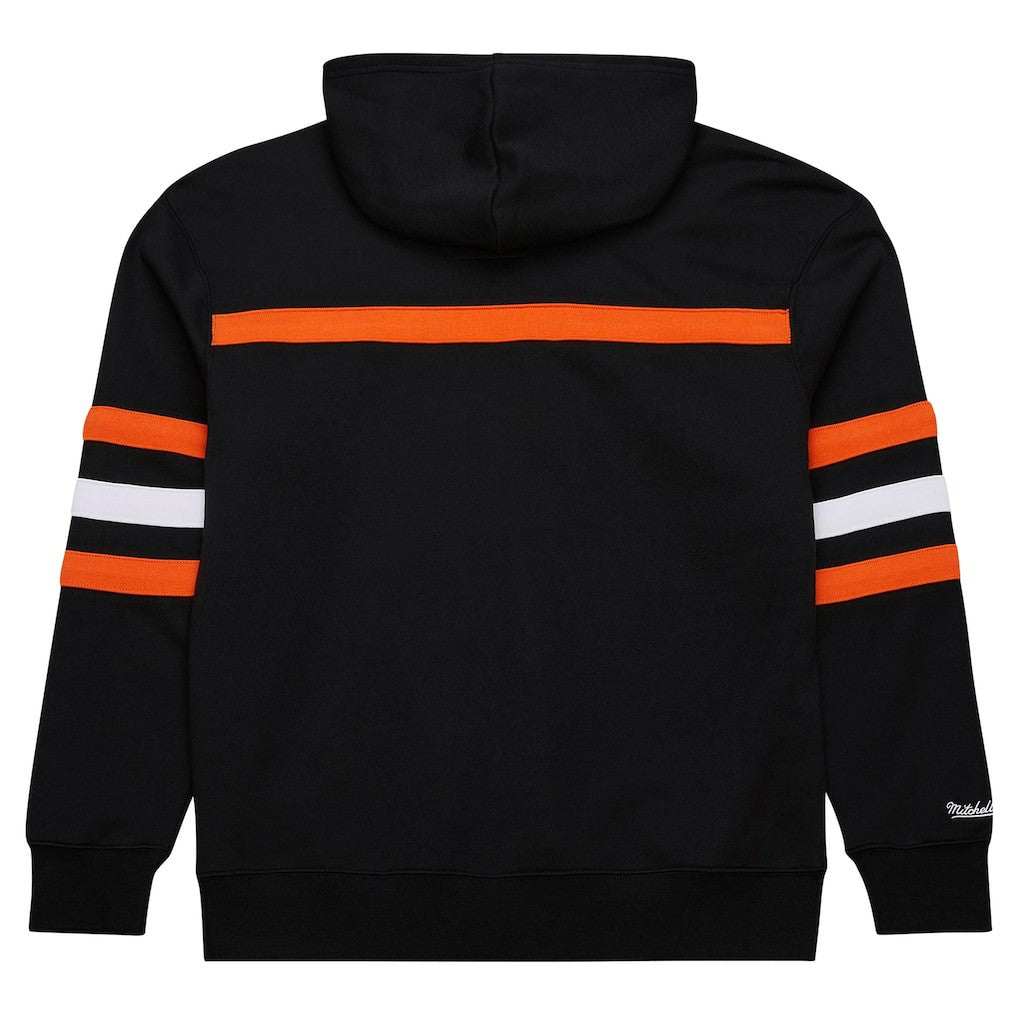 NFL Cincinnati Bengals Vintage Logo Head Coach Fleece Pullover Hoodie