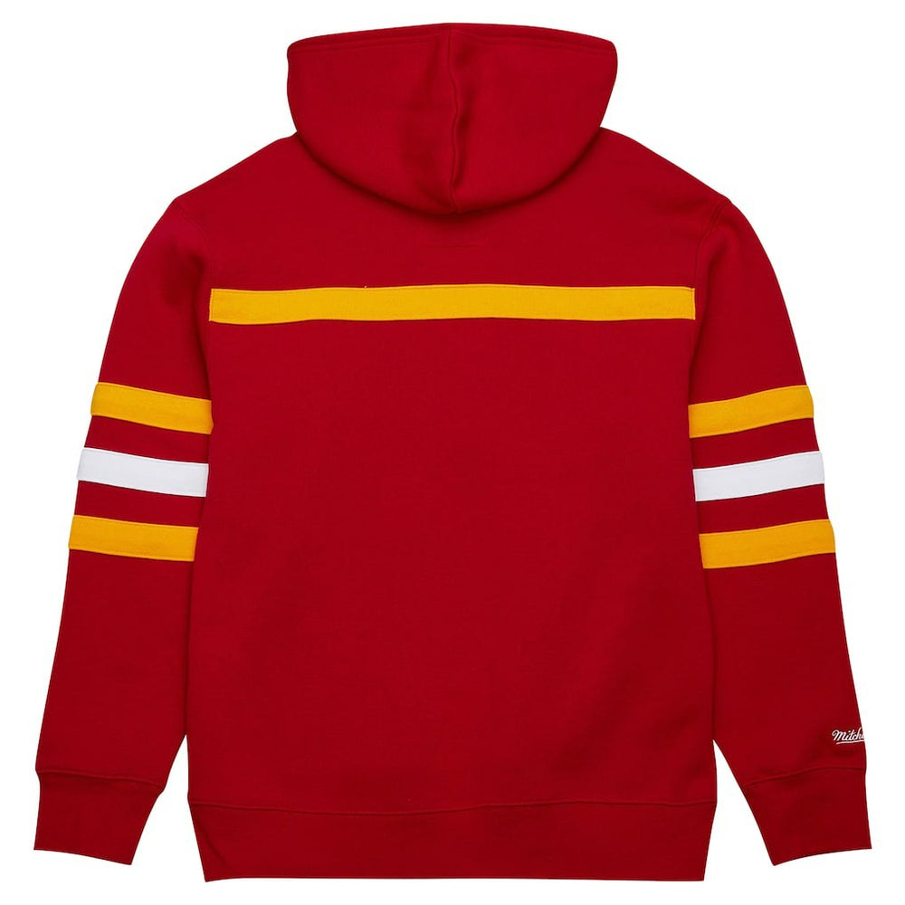 NFL Kansas City Chiefs Vintage Logo Head Coach Fleece Pullover Hoodie