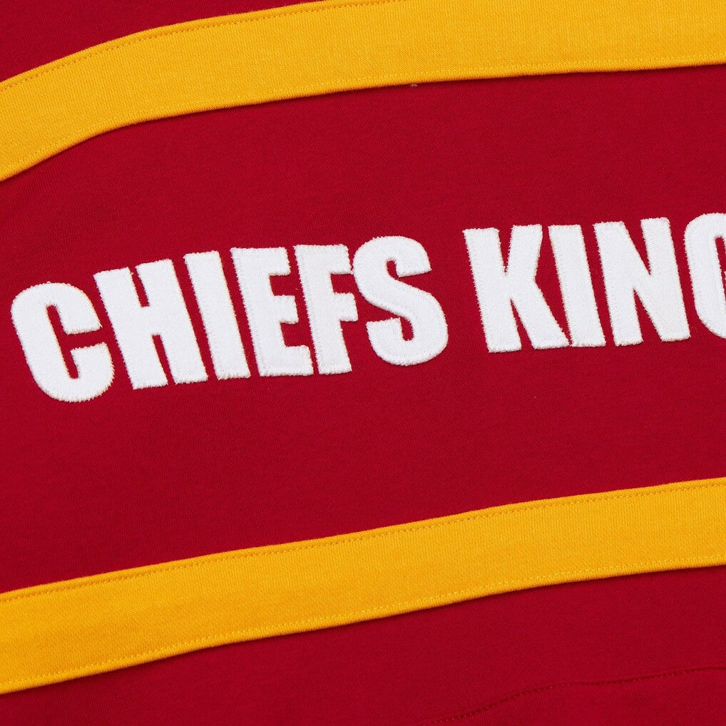 NFL Kansas City Chiefs Vintage Logo Head Coach Fleece Pullover Hoodie