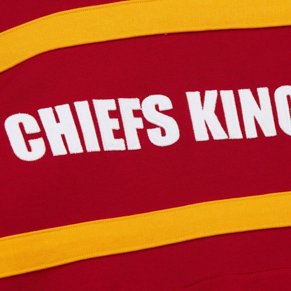 NFL Kansas City Chiefs Vintage Logo Head Coach Fleece Pullover Hoodie