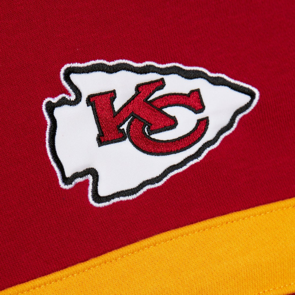 NFL Kansas City Chiefs Vintage Logo Head Coach Fleece Pullover Hoodie