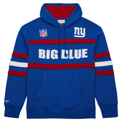 NFL New York Giants Vintage Logo Head Coach Fleece Pullover Hoodie