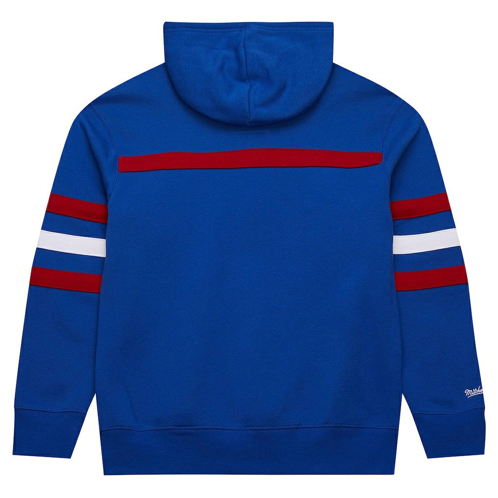 NFL New York Giants Vintage Logo Head Coach Fleece Pullover Hoodie