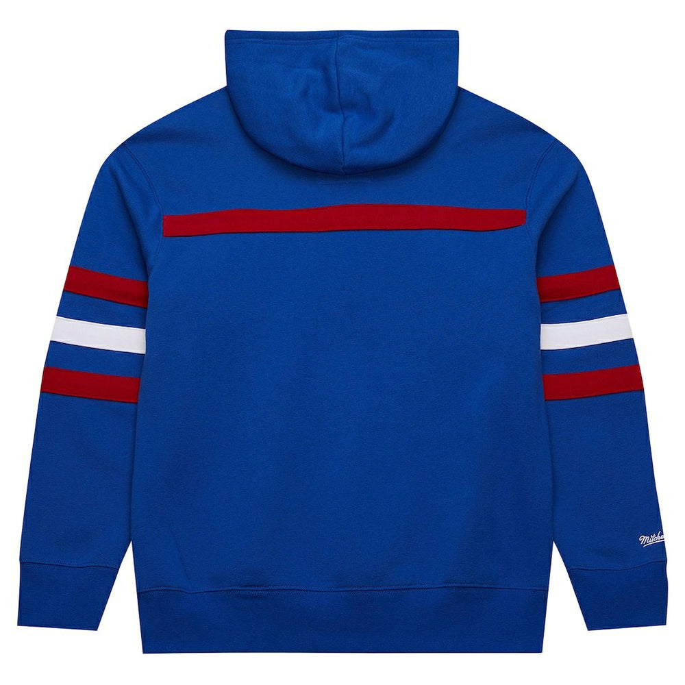 NFL New York Giants Vintage Logo Head Coach Fleece Pullover Hoodie