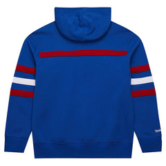 NFL New York Giants Vintage Logo Head Coach Fleece Pullover Hoodie