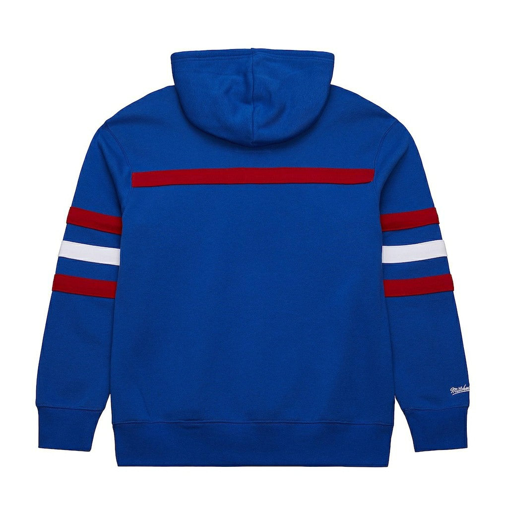 NFL New England Patriots Vintage Logo Head Coach Fleece Pullover Hoodie