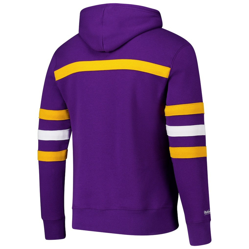NFL Minnesota Vikings Vintage Logo Head Coach Fleece Pullover Hoodie