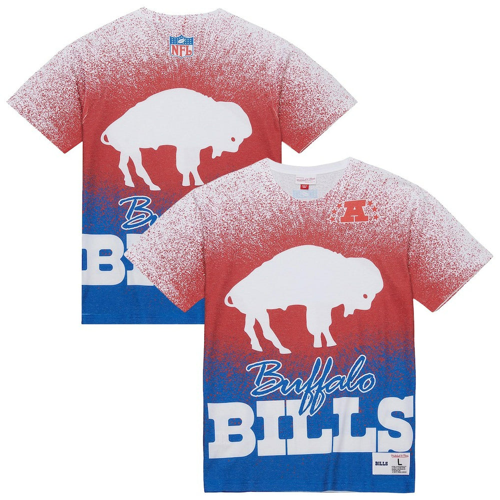 NFL Buffalo Bills Team Burst Vintage Logo T-Shirt