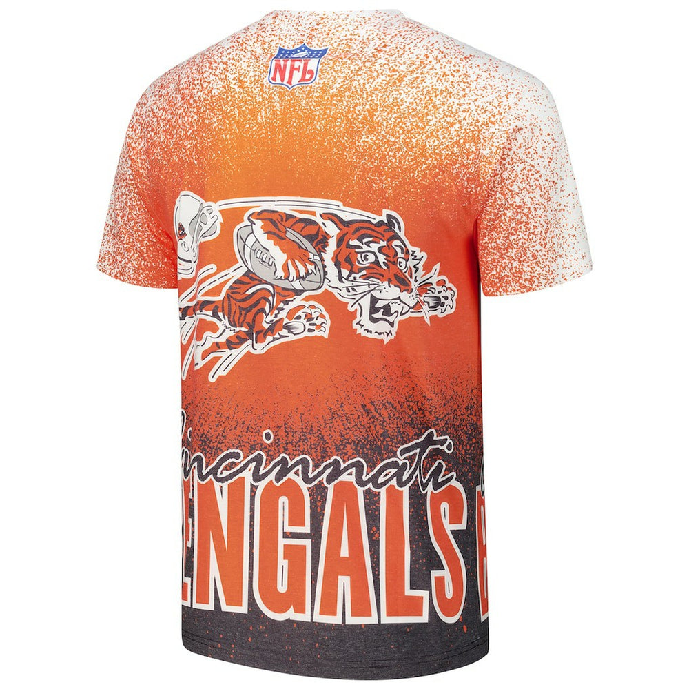 NFL Cincinnati Bengals Team Burst Vintage Logo T-Shirt