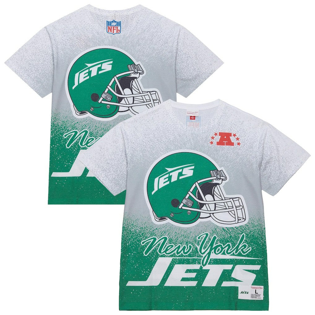 NFL New York Jets Team Burst Vintage Logo T-Shirt