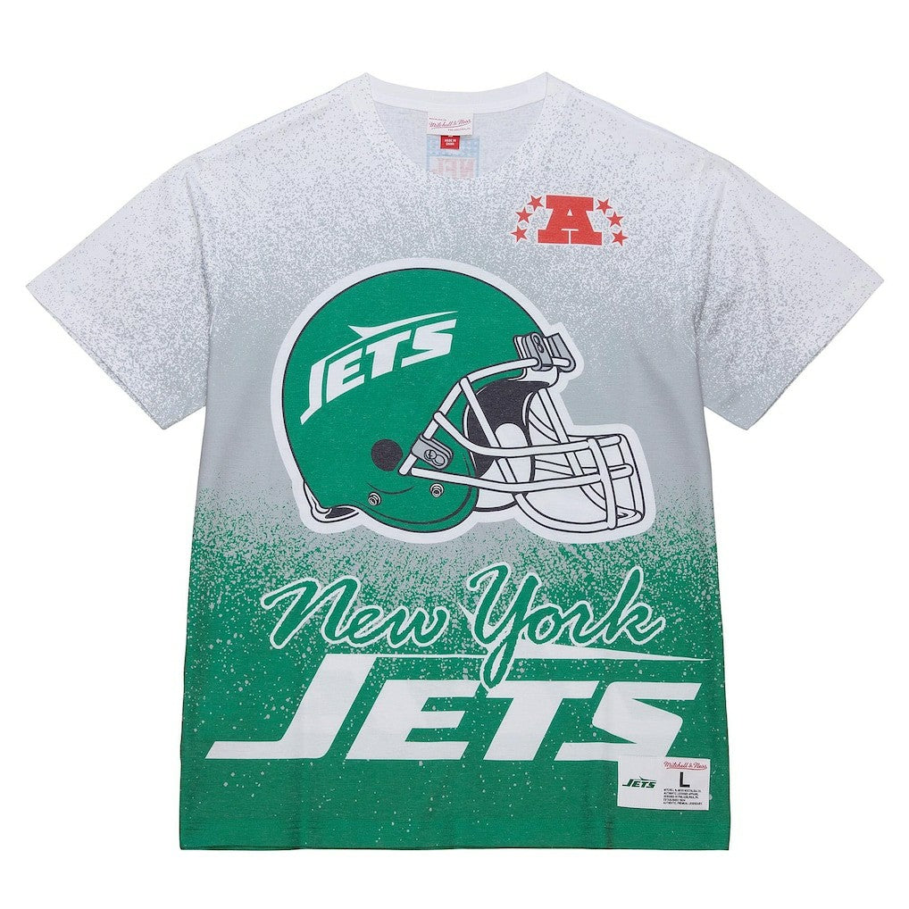 NFL New York Jets Team Burst Vintage Logo T-Shirt