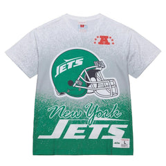 NFL New York Jets Team Burst Vintage Logo T-Shirt