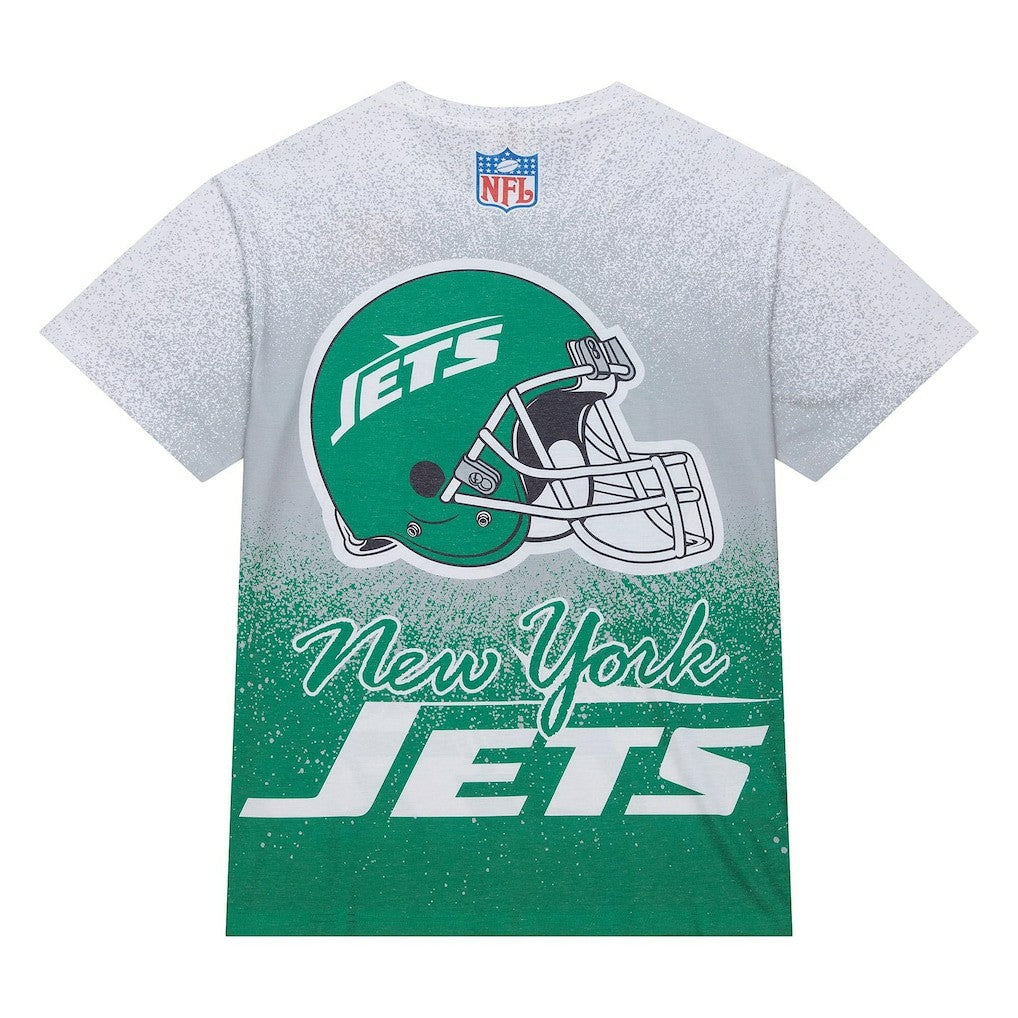 NFL New York Jets Team Burst Vintage Logo T-Shirt