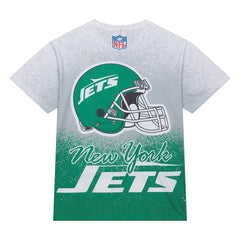 NFL New York Jets Team Burst Vintage Logo T-Shirt