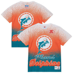 NFL Miami Dolphins Team Burst Vintage Logo T-Shirt