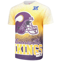 NFL Minnesota Vikings Team Burst Vintage Logo T-Shirt