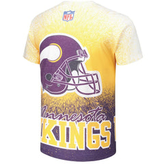 NFL Minnesota Vikings Team Burst Vintage Logo T-Shirt