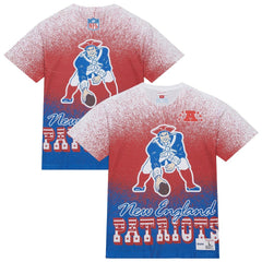 NFL New England Patriots Team Burst Vintage Logo T-Shirt