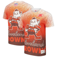 NFL Cleveland Browns Team Burst Vintage Logo T-Shirt