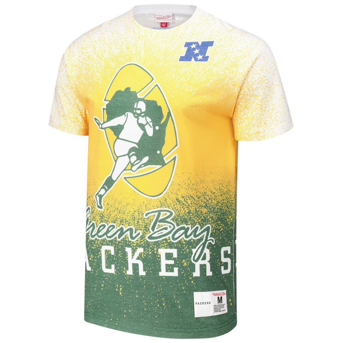 NFL Green Bay Packers Team Burst Vintage Logo T-Shirt