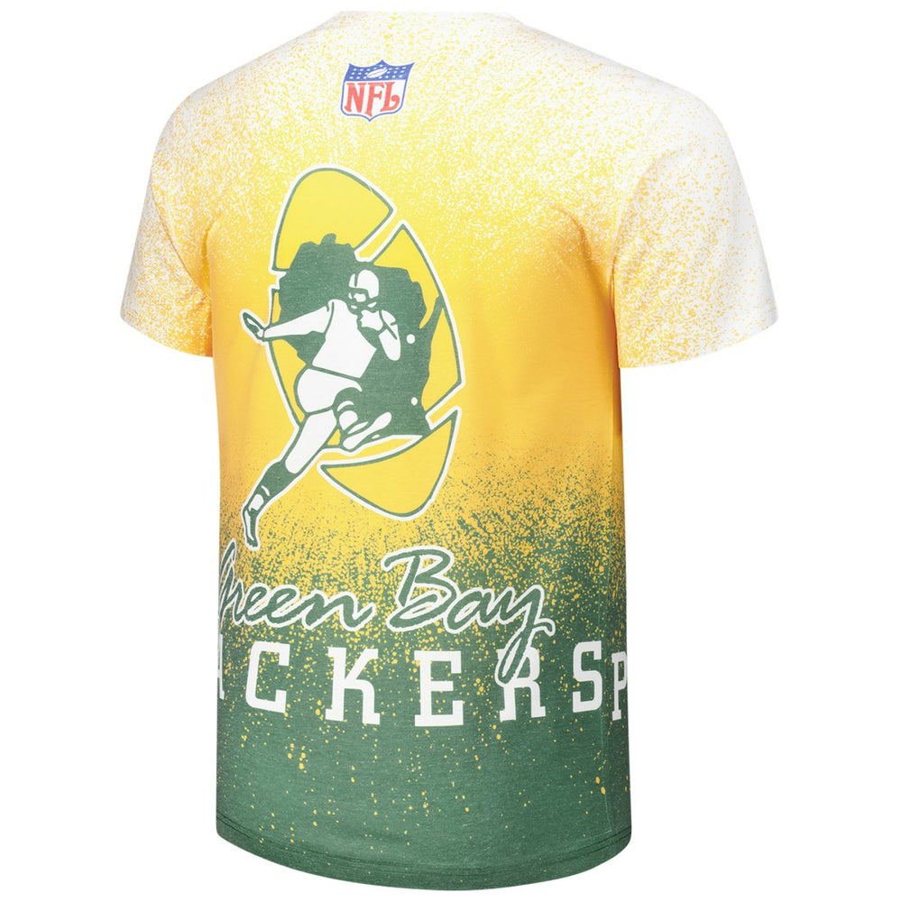NFL Green Bay Packers Team Burst Vintage Logo T-Shirt