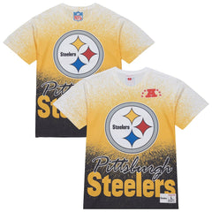 NFL Pittsburgh Steelers Team Burst Vintage Logo T-Shirt