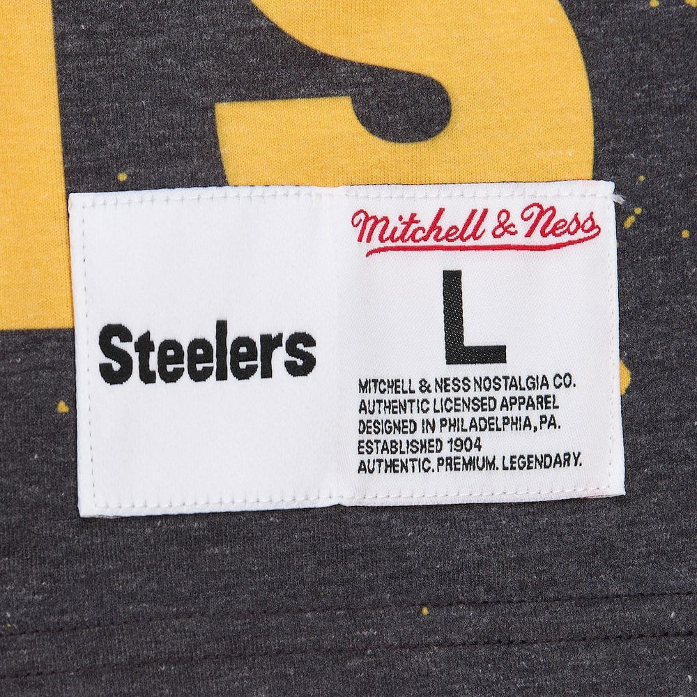 NFL Pittsburgh Steelers Team Burst Vintage Logo T-Shirt
