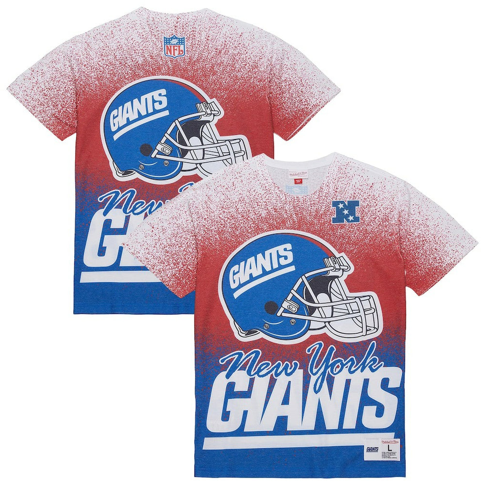 NFL New York Giants Team Burst Vintage Logo T-Shirt