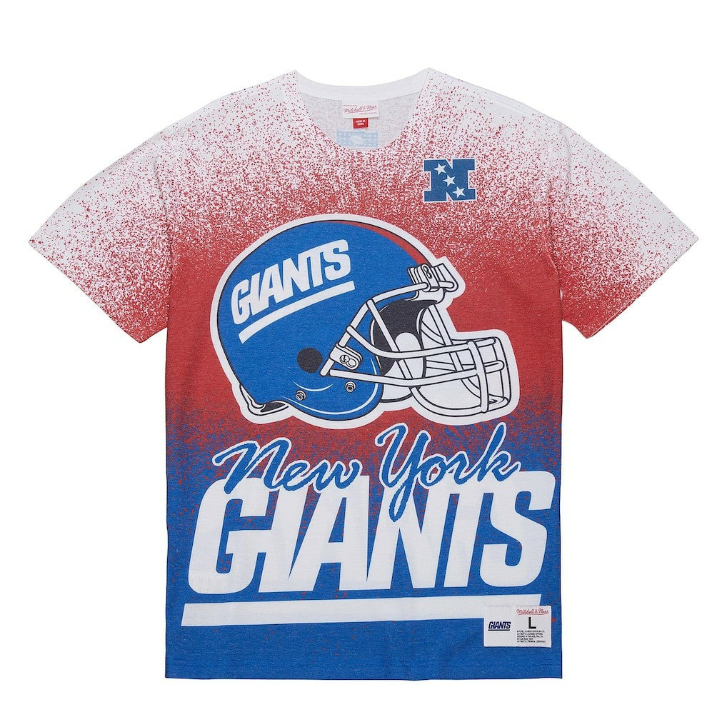 NFL New York Giants Team Burst Vintage Logo T-Shirt